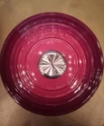 Le Creuset Cast Iron Signature Lid Round Dutch Oven, Cherry Red # 24 New. Price: $150.00.
