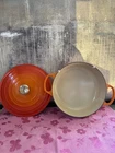Le Creuset Signature Round Wide Dutch Oven 6.75 Qt Flame. Read Description New. Price: $250.00.