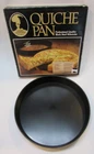 New Vintage Roshco Bakers Advantage Professional Nonstick Steel Quiche Pan Box. Price: $30.00.