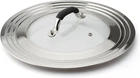 Stainless Steel Universal Lid For Pans Pots Fits 8.25 9 10 11 12 Inch Cast Iron New. Price: $29.99.