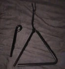 Cast Iron Triangle Dinner Bell By Upstreet New. Price: $32.00.