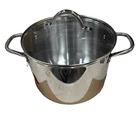 Bakken-swiss Deluxe 8-QUART Stainless Steel Stockpot New. Price: $34.99.