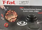 T-fal Ingenio Nonstick Cookware Set 8 Pcs Induction Onyx Black Stackable Nwt New. Price: $120.25.