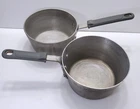 Set Of Wear Ever & Bakers Chefs Aluminum Pots Commercial Restaurant 2.75 Qt Used. Price: $21.95.