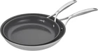 Energy Plus 2-PC Stainless Steel Ceramic Nonstick 10-IN & 12-IN Fry Pan Set New. Price: $192.99.