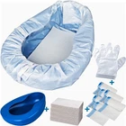 Set With 30 Super Absorbent Pads And Disposable Liners, Blue New. Price: $41.93.