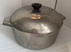 Vintage Magnalite Wagner Ware 4248P Aluminum Casserole Pan Pot Lid Silver Usa Used. Price: $54.95.
