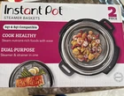 Instant Pot Official Mesh Steamer Baskets - Set 2, Small And Large New. Price: $28.00.