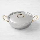 Mauviel M'elite B Hammered Stainless-steel Universal Pan, 5-QT New. Price: $295.99.