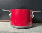 New Technique Cooks Essentials 5/8 Qt Hard Anodized Nonstick Red Cookware. Price: $18.99.