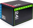 3-IN-1 Foam Plyometric Jump Box For Home Gym With Multiple Height Options Vers New. Price: $154.99.