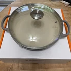 Creuset Enameled Cast Iron Signature Round Braiser Glass Lid, 2.25QT,OYSTER New. Price: $189.99.