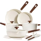 Carote Ceramic Cookware Sets, Pots And Pans Non Stick, Toxic Healthy New. Price: $176.99.