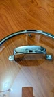 Belgique Glass Pot Pan Replacement 9 1/4" Lid Only Vented Stainless Rim Used. Price: $18.25.