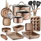 Nutrichef High Qualified Basic Kitchen Cookware Set, Ptfe/pfoa/pfos-free NCCW20S New. Price: $189.99.