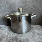 Tools Of The Trade Stock Pot 3 Qt Stainless Steel And Glass Lid 70728 Used. Price: $38.00.