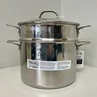 Viking 3-PLY Stainless Steel Stock Pasta Pot, Glass Lid 8 QT/7.5L New Read. Price: $119.99.