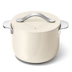 Caraway Petite Cooker - 2 Qt Ceramic Coated Pot Free From Forever Cream New. Price: $191.24.