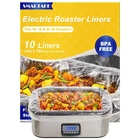 Smartake Electric Roaster Liners, Count Disposable 10-PACK, Clear New. Price: $21.32.