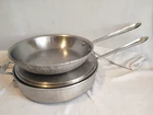 Set Of Pans All Clad MC2 Master CHEF2 10" Skillet & 11" Saute With Lid Usa Used. Price: $99.99.
