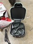 Dash Bite Maker DBBM400GBAQ04 420W Electric Aqua Makes Eggs Easy Clean Open. Price: $8.50.
