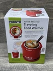 Presto Nomad Electric Traveling Food Mason Jar Lunch Warmer 06015 Red - New. Price: $24.99.