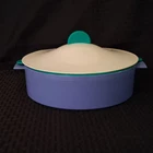 Tupperware Microwave Steamer Dish Strainer Rice Vegetable Cooker 9" #3066A Teal Used. Price: $13.78.