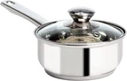 Ecolution Stainless Steel Sauce Pan With Encapsulated Bottom 1-QUART,, Silver New. Price: $37.75.