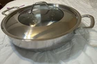 Princess House Heritage 16 Qt Stainless Steel Deep Casserole Pot 5846 Nib New. Price: $239.95.