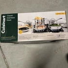 Cuisinart Chefs Classic Stainless Steel 10-PIECE Set Model: 83-10 New. Price: $99.99.