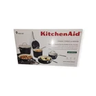 Kitchenaid 9 Piece Cooking Set Ceramic Forged Aluminum Nonstick Onyx Black New.. Price: $150.00.