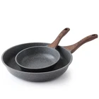 Nonstick Frying Skillets, Swiss Granite Coating Omelette Pans, Healthy Co... New. Price: $60.22.