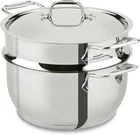All-clad E414S564 Steamer 5-QUART, Silver New. Price: $190.10.