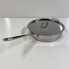 All-clad 5 Qt Copper Core Stainless Steel Saut Pan With Lid Double Handle *read New. Price: $227.00.