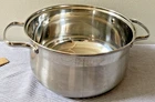 Bergner High Quality Stainless Steel Dutch Oven Stock Pot Cookware 8 Qt No Lid Used. Price: $34.99.