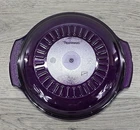 Tupperware Tupperwave Mealmaker Set Replacement Lid # 2193A-1 Purple Used. Price: $5.25.