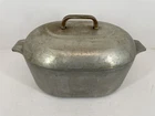 Vintage Wagner Ware Magnalite Roaster Oval Pot W/ Lid 4265 Aluminum Dutch Oven Used. Price: $149.99.