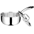 Duxtop Whole-clad Tri-ply Stainless Steel 1.6 Quarts, New. Price: $59.99.