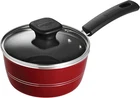 Tramontina Sicilia 1.25-QUART Small Non Stick Sauce Pan With Glass Lid, Aluminum New. Price: $61.99.