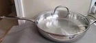 Wolfgang Puck's Bistro Collection 18-10 Stainless Steel 12" Simmer Pan With Lid Used. Price: $35.00.