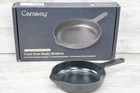Caraway Cast Iron Skillet - Enameled Pan With 3 Layer Used. Price: $71.99.