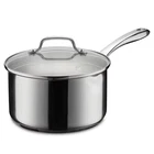 Cuisinart Classic 3.5" Stainless Steel Pour Saucepan With Straining Lid New. Price: $29.99.