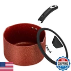 Ozeri All-in-one Stone Saucepan 3.2QT Non-stick, Pfoa/pfos-free, Induction New. Price: $53.87.