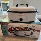 Vintage Aroma Housewares Quart Roaster Oven Slow Cooker Model ART-618 Used. Price: $38.00.