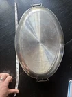 Stainless Steel Rare Early T-fal Oval Dual-handled Skillet Sauce Frying Pan Used. Price: $75.00.
