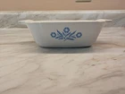 Vintage Corningware Casserole Dish P-41-B 3/4 Cup With No Lid Blue Cornflower Used. Price: $20.00.