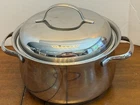 Tools Of The Trade: Stainless Steel 2 Qt. Casserole With Lid Flares Rims New. Price: $40.00.