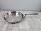 Merten And Storck Tri-ply Stainless Steel 10" Skillet Fry Pan Induction Ready Used. Price: $34.87.