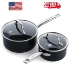 Greenpan Chatham Black Prime Midnight Hard Anodized Healthy Ceramic Nonstick New. Price: $126.35.