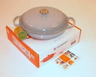 Le Creuset Signature Qt Cast-iron Braiser Mist Gray 30CM 3.5 Quart *nib New. Price: $258.88.